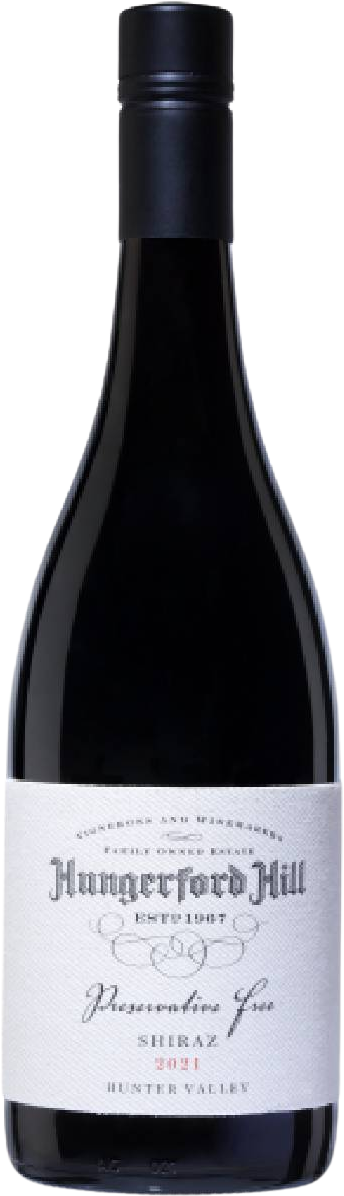 Hungerford Hill Preservative Free Hunter Valley Shiraz 2021